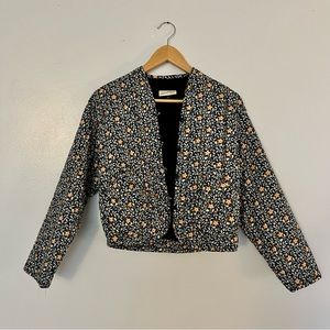 Quilted Floral Jacket